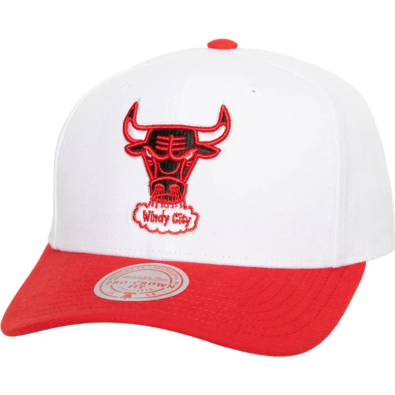 mutsid-kumer-punane-snapback-team-2-tone-20-pro-chicago-bulls-nba-mitchell-ness