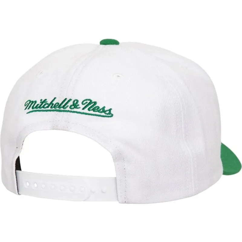 mutsid-kumer-roheline-snapback-team-2-tone-20-pro-boston-celtics-nba-mitchell-ness