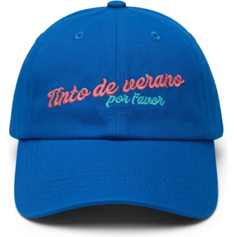 Pica Pica Curved Brim Tinto Verano Blue Adjustable Cap