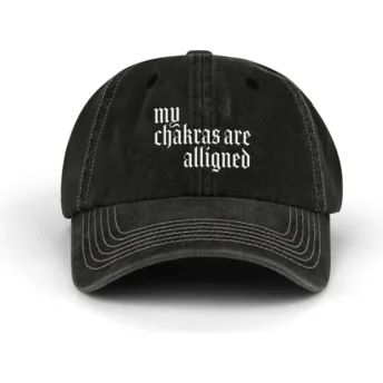 Cap kumer black adjustable strap Pica Pica