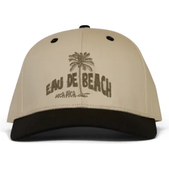 Cap kumer beige snapback Eau Beach Pica Pica