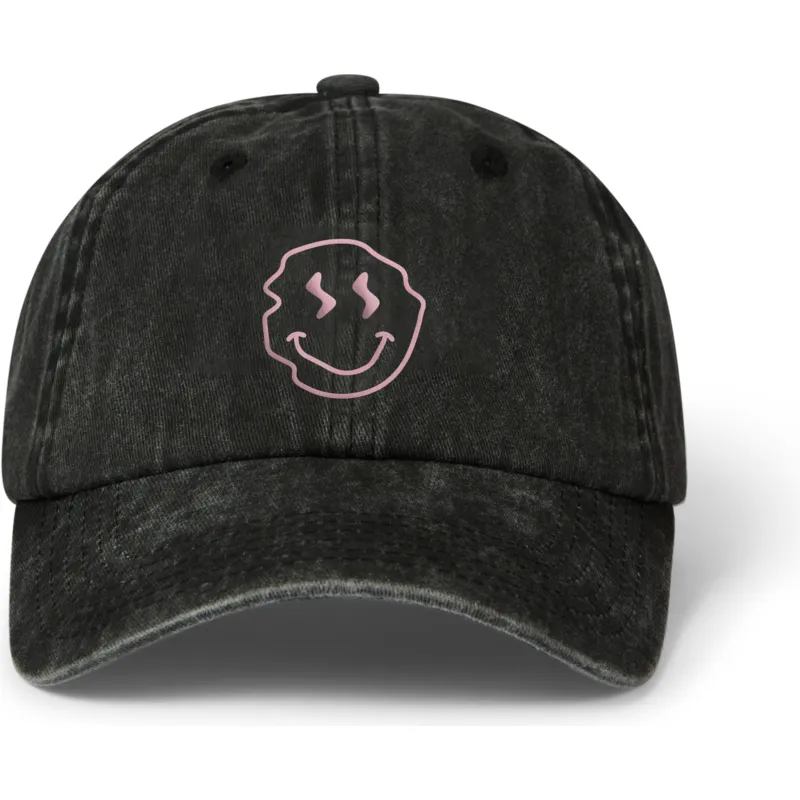 mutsid-kumer-must-reguleeritav-smiley-washed-pica-pica mutsid-kumer-must-reguleeritav-smiley-washed-pica-pica