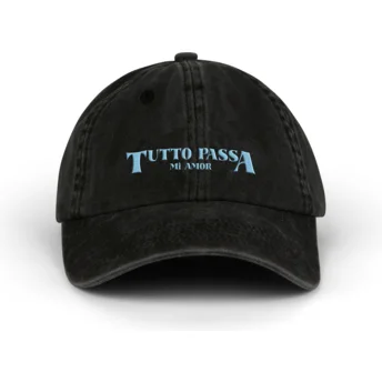 Cap kumer black adjustable strap Pica Pica