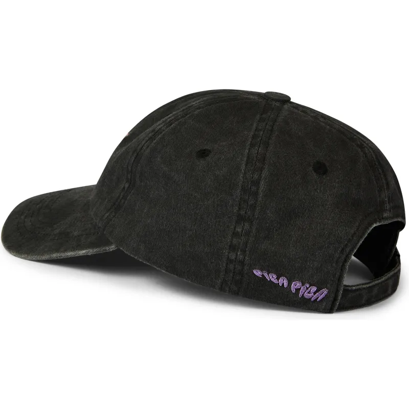 cap-kumer-black-adjustable-strap-pica-pica cap-kumer-black-adjustable-strap-pica-pica