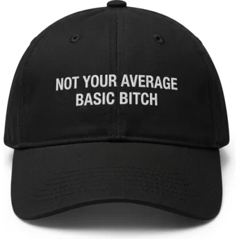 Mütsid kumer must reguleeritav Not Your Average Basic Bitch Pica Pica