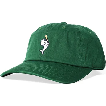 Mütsid kumer roheline reguleeritav rihm Ballpark Yokohama Whales MLB American Needle