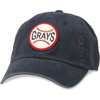 Cap kumer black adjustable strap Archive Homestead Grays MLB American Needle