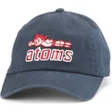 cap-kumer-navy-blue-adjustable-strap-ballpark-sankei-atoms-mlb-american-needle