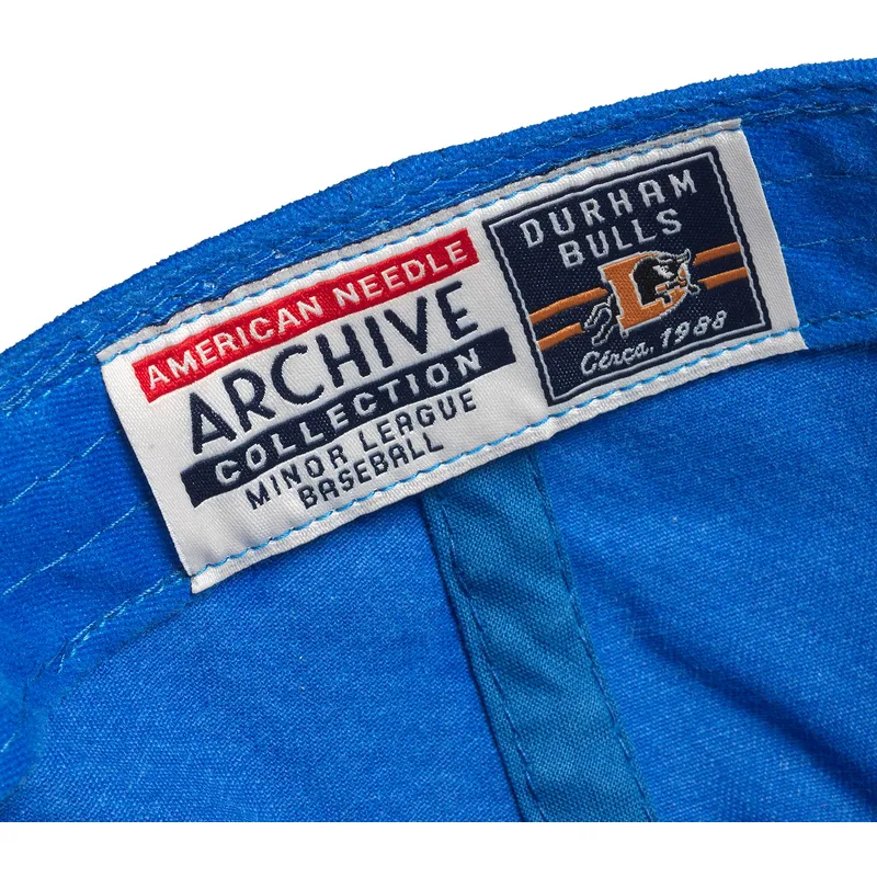 mutsid-kumer-sinine-reguleeritav-archive-durham-bulls-milb-american-needle