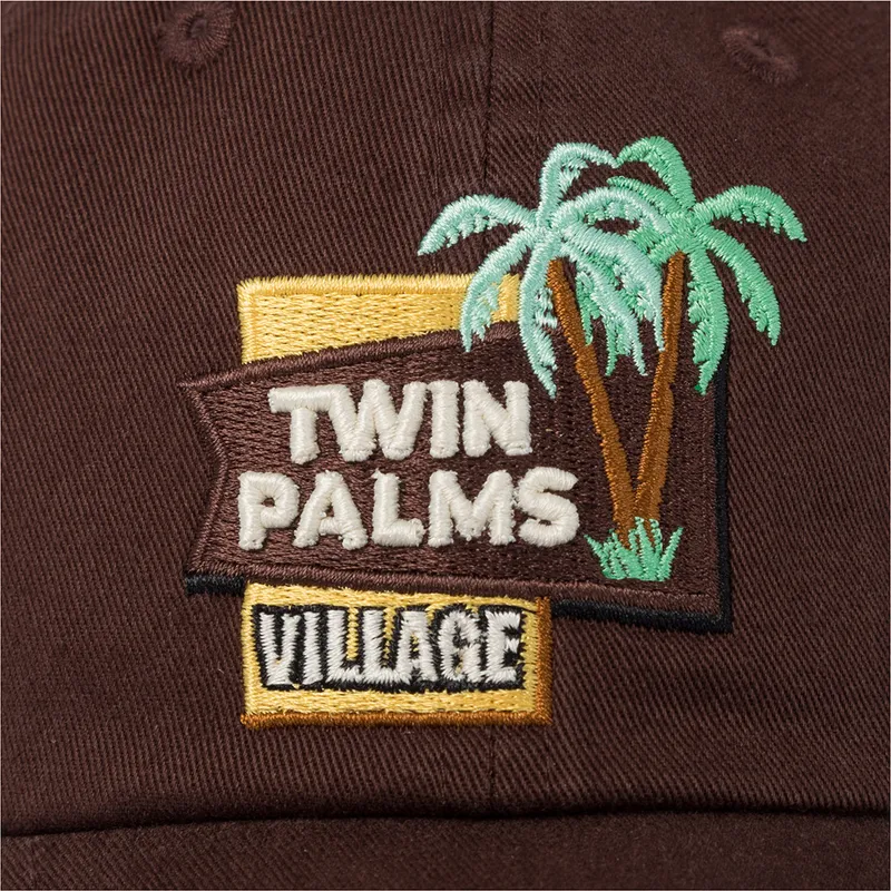 mutsid-kumer-pruun-reguleeritav-twin-palms-village-ballpark-american-needle