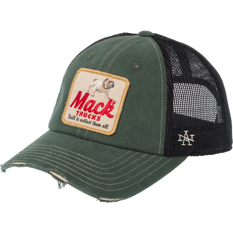 mutsid-kumer-roheline-snapback-orville-mack-trucks-american-needle