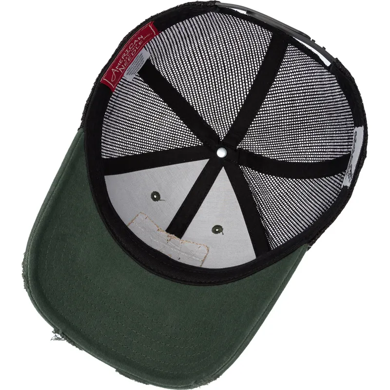 mutsid-kumer-roheline-snapback-orville-mack-trucks-american-needle