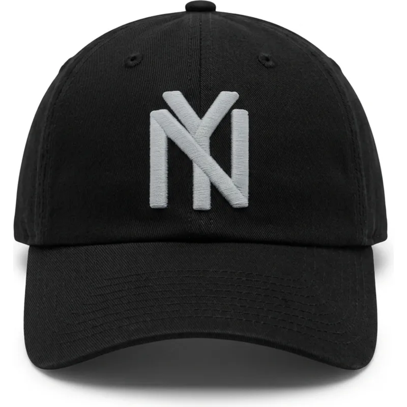cap-kumer-black-adjustable-strap-ballpark-new-york-black-yankees-mlb-american-needle