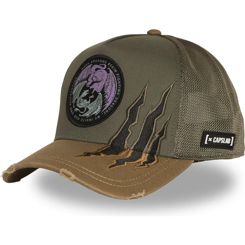 cap-kumer-green-snapback-casa-targaryen-hod2-drab-juego-house-targaryen-game-of-thrones-capslab