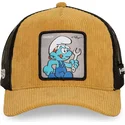 mutsid-kumer-pruun-snapback-smu-handy-meister-smurf-smurfid-capslab