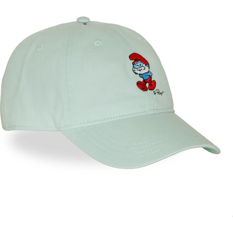 cap-kumer-green-adjustable-strap-papa-smurf-the-smurfs-capslab