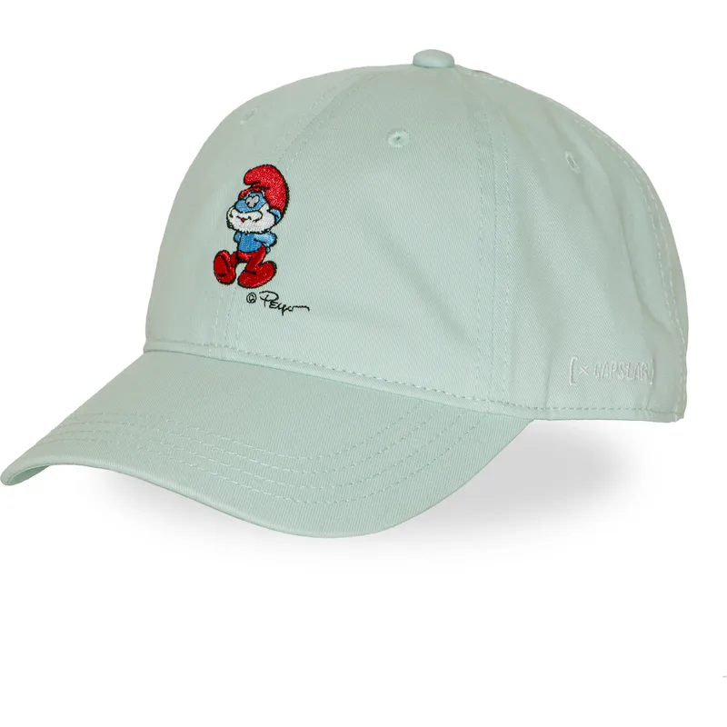cap-kumer-green-adjustable-strap-papa-smurf-the-smurfs-capslab