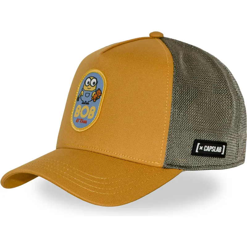 cap-kumer-brown-snapback-minion-despicable-me-capslab cap-kumer-brown-snapback-minion-despicable-me-capslab