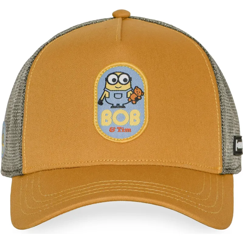 cap-kumer-brown-snapback-minion-despicable-me-capslab cap-kumer-brown-snapback-minion-despicable-me-capslab