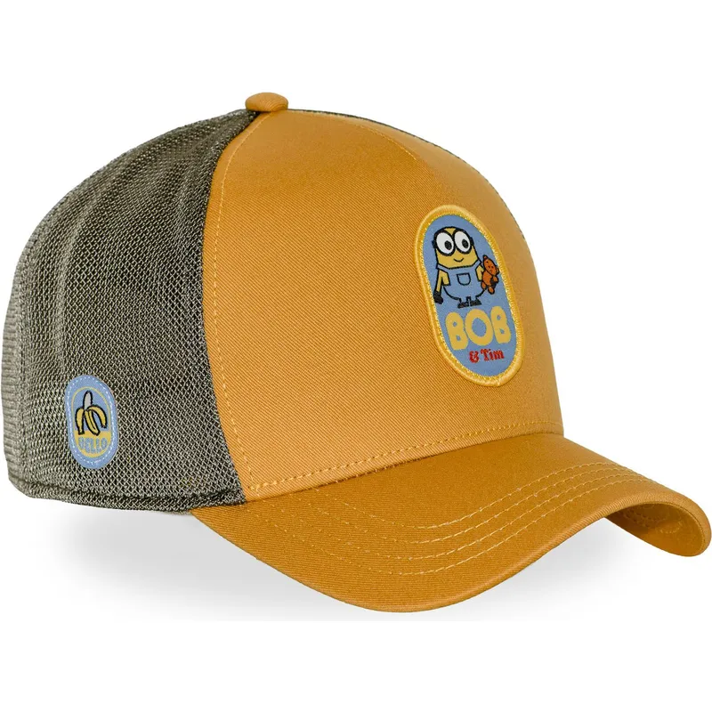 cap-kumer-brown-snapback-minion-despicable-me-capslab cap-kumer-brown-snapback-minion-despicable-me-capslab