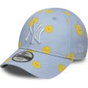 mutsid-kumer-sinine-reguleeritav-lastele-9forty-summer-all-over-print-new-york-yankees-mlb-new-era