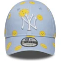 mutsid-kumer-sinine-reguleeritav-lastele-9forty-summer-all-over-print-new-york-yankees-mlb-new-era