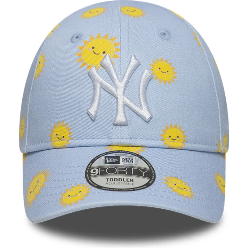mutsid-kumer-sinine-reguleeritav-lastele-9forty-summer-all-over-print-new-york-yankees-mlb-new-era