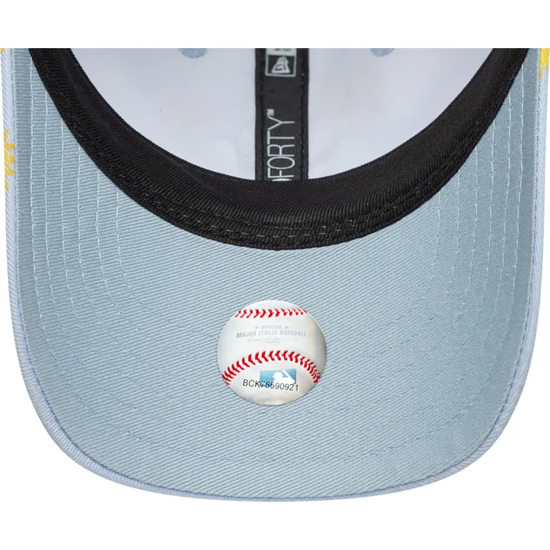 mutsid-kumer-sinine-reguleeritav-lastele-9forty-summer-all-over-print-new-york-yankees-mlb-new-era