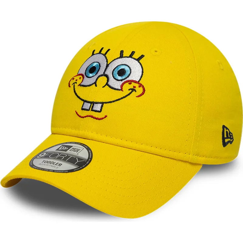 cap-kumer-yellow-adjustable-strap-lastele-9forty-face-bob-esponja-new-era cap-kumer-yellow-adjustable-strap-lastele-9forty-face-bob-esponja-new-era