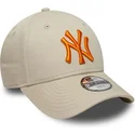 cap-kumer-beige-adjustable-strap-lastele-9forty-league-essential-new-york-yankees-mlb-new-era