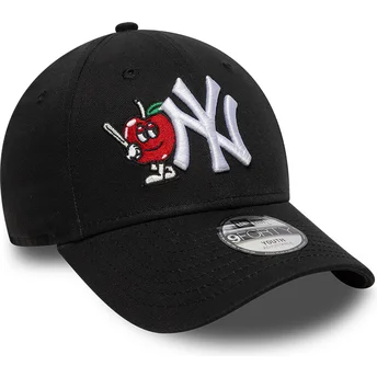 Mütsid kumer must reguleeritav lastele 9FORTY Icon New York Yankees MLB New Era