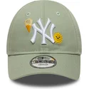 mutsid-kumer-roheline-reguleeritav-lastele-9forty-summer-icon-new-york-yankees-mlb-new-era