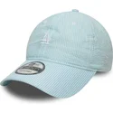cap-kumer-blue-adjustable-strap-9twenty-seersucker-los-angeles-dodgers-mlb-new-era