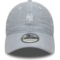 mutsid-kumer-meresinine-reguleeritav-9twenty-seersucker-new-york-yankees-mlb-new-era