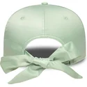 cap-kumer-green-adjustable-strap-9forty-bow-back-satin-los-angeles-dodgers-mlb-new-era