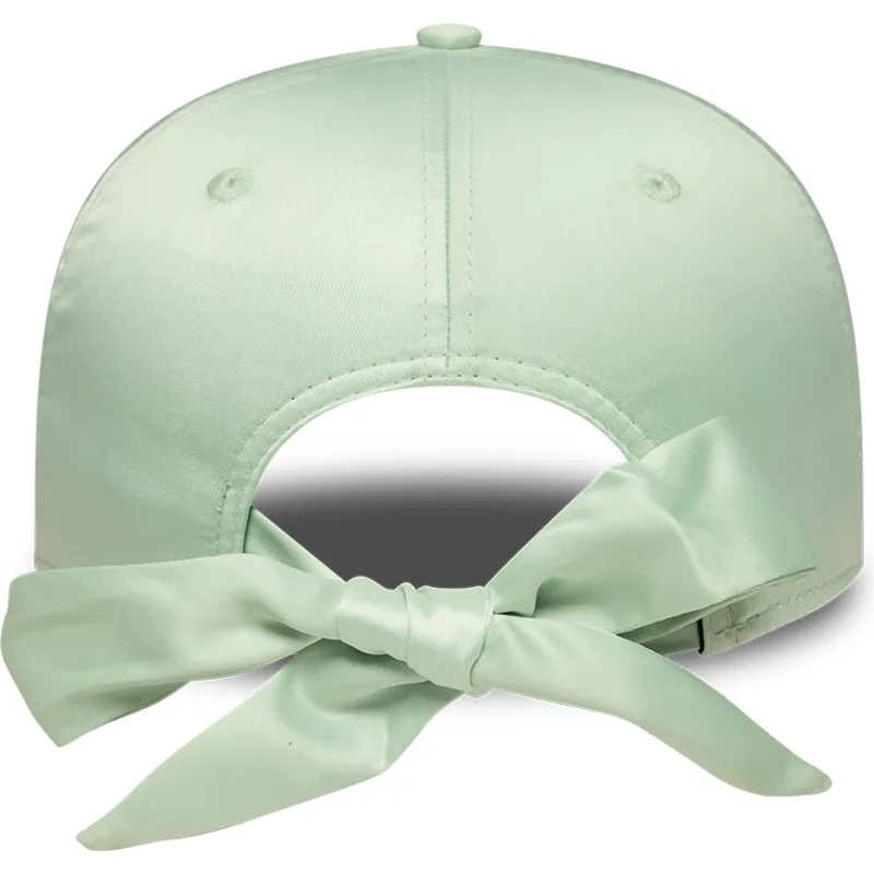 cap-kumer-green-adjustable-strap-9forty-bow-back-satin-los-angeles-dodgers-mlb-new-era