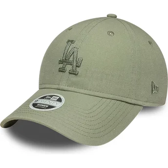 Mütsid kumer roheline reguleeritav 9TWENTY Midi Linen Los Angeles Dodgers MLB New Era