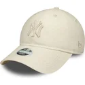 mutsid-kumer-beez-reguleeritav-9twenty-midi-linen-new-york-yankees-mlb-new-era