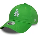 mutsid-kumer-roheline-reguleeritav-9twenty-league-essential-midi-los-angeles-dodgers-mlb-new-era