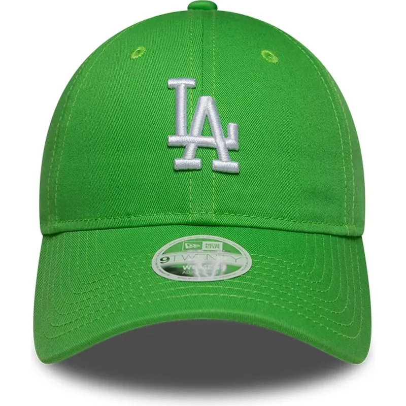 mutsid-kumer-roheline-reguleeritav-9twenty-league-essential-midi-los-angeles-dodgers-mlb-new-era