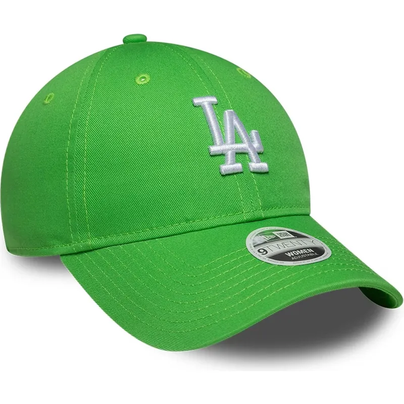 mutsid-kumer-roheline-reguleeritav-9twenty-league-essential-midi-los-angeles-dodgers-mlb-new-era