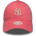mutsid-kumer-roosa-reguleeritav-9twenty-league-essential-midi-new-york-yankees-mlb-new-era