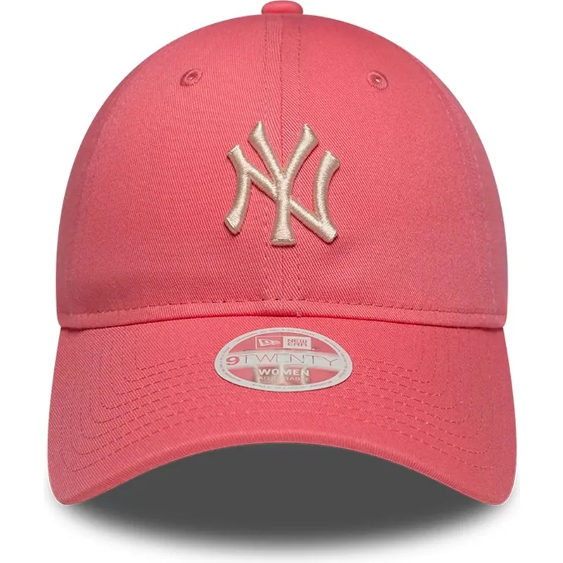 mutsid-kumer-roosa-reguleeritav-9twenty-league-essential-midi-new-york-yankees-mlb-new-era