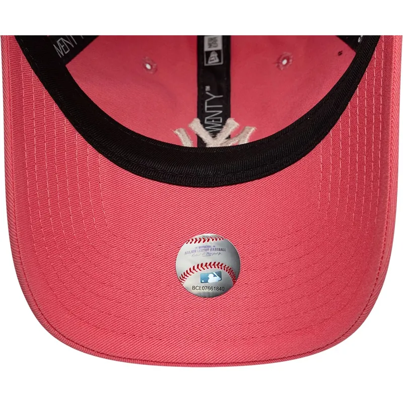 cap-kumer-pink-adjustable-strap-9twenty-league-essential-midi-new-york-yankees-mlb-new-era