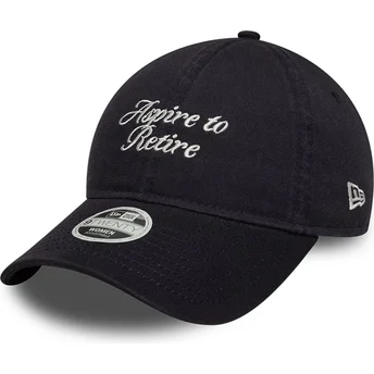 Mütsid kumer meresinine reguleeritav rihm 9TWENTY Aspire To Retire Slogan New Era