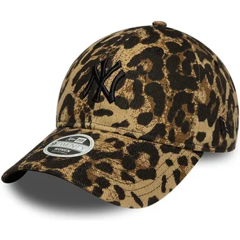 Cap kumer leopard adjustable strap negro 9TWENTY Leopard New York Yankees MLB New Era