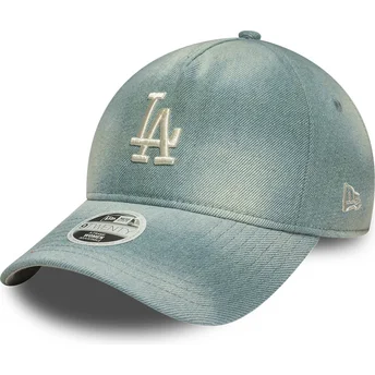 Mütsid kumer sinine reguleeritav 9TWENTY A Frame Denim Los Angeles Dodgers MLB New Era
