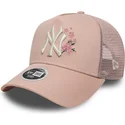mutsid-kumer-roosa-snapback-9forty-a-frame-floral-new-york-yankees-mlb-new-era