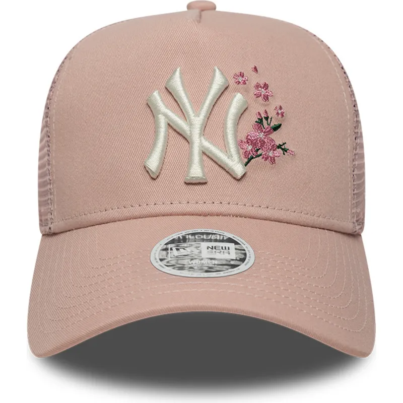 mutsid-kumer-roosa-snapback-9forty-a-frame-floral-new-york-yankees-mlb-new-era