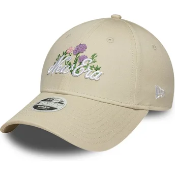 Cap kumer beige adjustable strap 9FORTY New Era